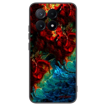 Picasee silikónový čierny obal pre Xiaomi Poco X6 Pro - Universe