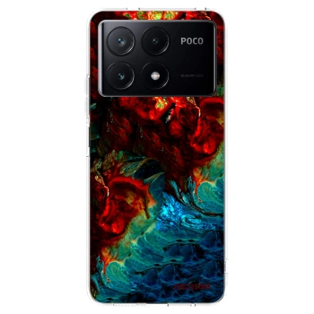 Picasee silikónový prehľadný obal pre Xiaomi Poco X6 Pro - Universe