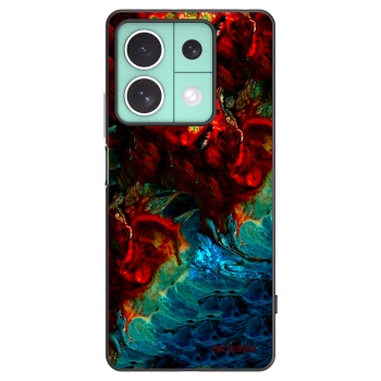 Picasee silikónový čierny obal pre Xiaomi Redmi Note 13 5G - Universe