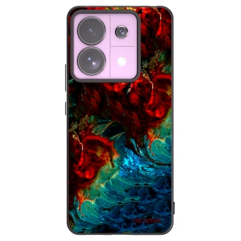 Picasee silikónový čierny obal pre Xiaomi Redmi Note 13 Pro 5G - Universe