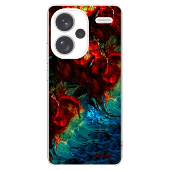 Picasee silikónový prehľadný obal pre Xiaomi Redmi Note 13 Pro+ 5G - Universe