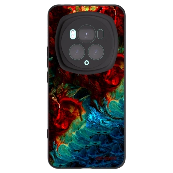 Picasee silikónový čierny obal pre Honor Magic6 Pro - Universe