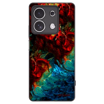 Picasee silikónový čierny obal pre Xiaomi Redmi Note 13 4G - Universe