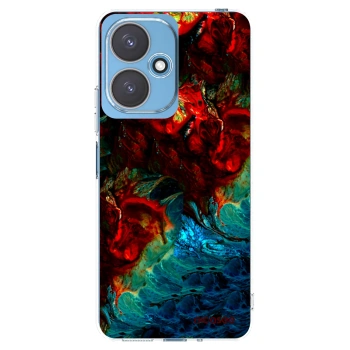 Picasee silikónový prehľadný obal pre Xiaomi Redmi 13C 5G - Universe