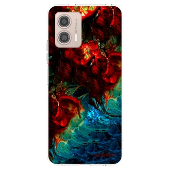 Picasee silikónový prehľadný obal pre Motorola Moto G53 5G - Universe
