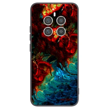 Picasee silikónový čierny obal pre Realme 12 Pro 5G - Universe