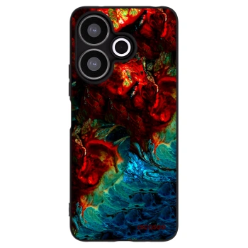 Picasee silikónový čierny obal pre Xiaomi Redmi 13 4G - Universe