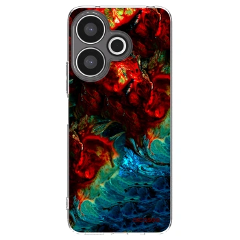 Picasee silikónový prehľadný obal pre Xiaomi Redmi 13 4G - Universe