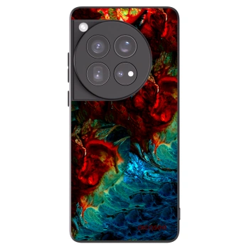 Picasee silikónový čierny obal pre OnePlus 12 5G - Universe