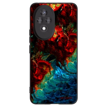 Picasee silikónový čierny obal pre Honor 200 Pro 5G - Universe