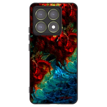 Picasee silikónový čierny obal pre Xiaomi 14T - Universe