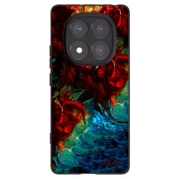 Picasee silikónový čierny obal pre Xiaomi Redmi Note 14 Pro+ 5G - Universe