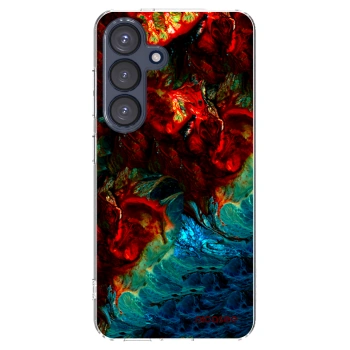 Picasee silikónový prehľadný obal pre Samsung Galaxy S25 5G - Universe