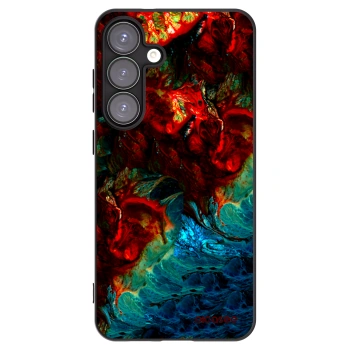 Picasee silikónový čierny obal pre Samsung Galaxy S25+ 5G - Universe