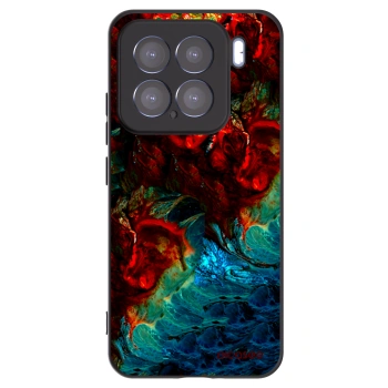 Picasee silikónový čierny obal pre Xiaomi 15 - Universe
