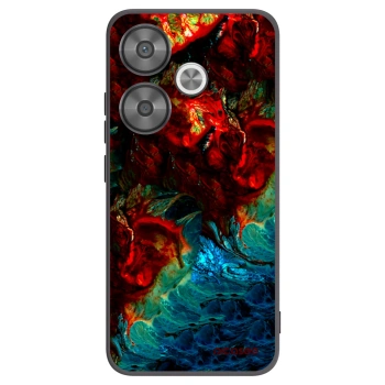 Picasee silikónový čierny obal pre Xiaomi Poco F6 - Universe