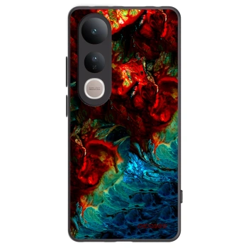 Picasee silikónový čierny obal pre Vivo V50 Lite 5G - Universe