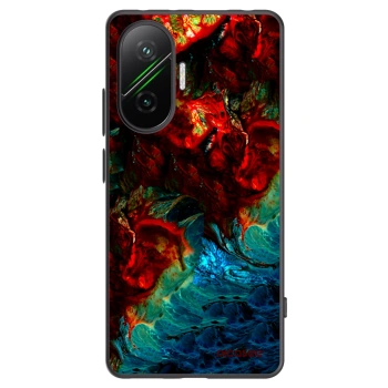 Picasee silikónový čierny obal pre Xiaomi Poco F7 Pro 5G - Universe