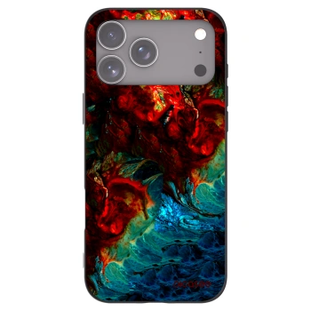 Picasee silikónový čierny obal pre Apple iPhone 17 Pro Max - Universe