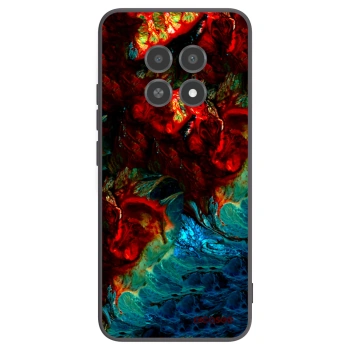 Picasee silikónový čierny obal pre Realme 12X - Universe