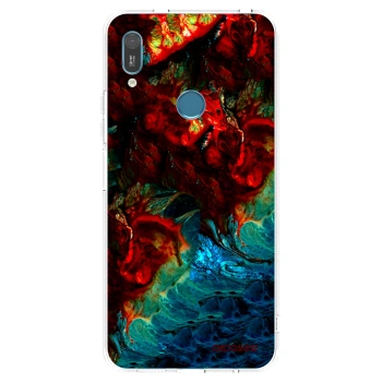 Picasee silikónový prehľadný obal pre Huawei Y6 2019 - Universe
