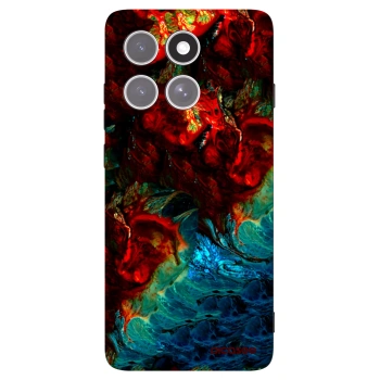 Picasee silikónový čierny obal pre Motorola Edge 60 Pro - Universe