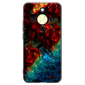 Picasee silikónový čierny obal pre Honor Magic8 Lite 5G - Universe