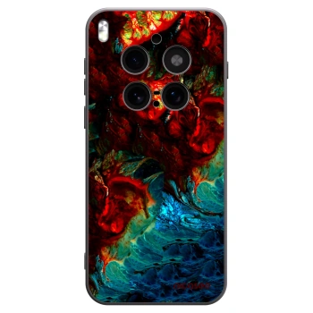 Picasee silikónový čierny obal pre Vivo X300 Pro - Universe