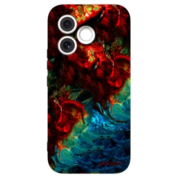 Picasee silikónový čierny obal pre Honor 600 Lite - Universe