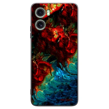 Picasee silikónový čierny obal pre Motorola Moto G06 - Universe