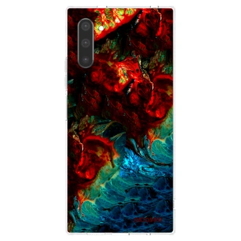 Picasee silikónový prehľadný obal pre Samsung Galaxy Note 10 N970F - Universe