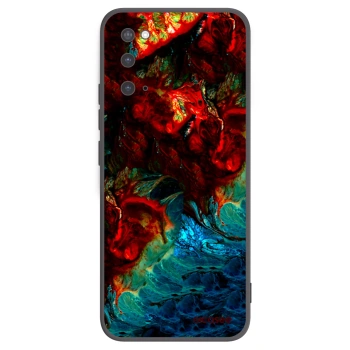 Picasee silikónový čierny obal pre Samsung Galaxy S20 G980F - Universe