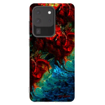 Picasee silikónový prehľadný obal pre Samsung Galaxy S20 Ultra 5G G988F - Universe