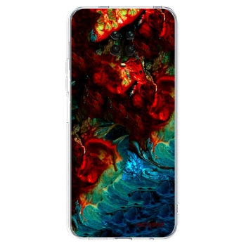 Picasee silikónový prehľadný obal pre Xiaomi Redmi Note 9S - Universe