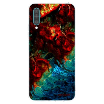 Picasee silikónový prehľadný obal pre Samsung Galaxy A30s A307F - Universe