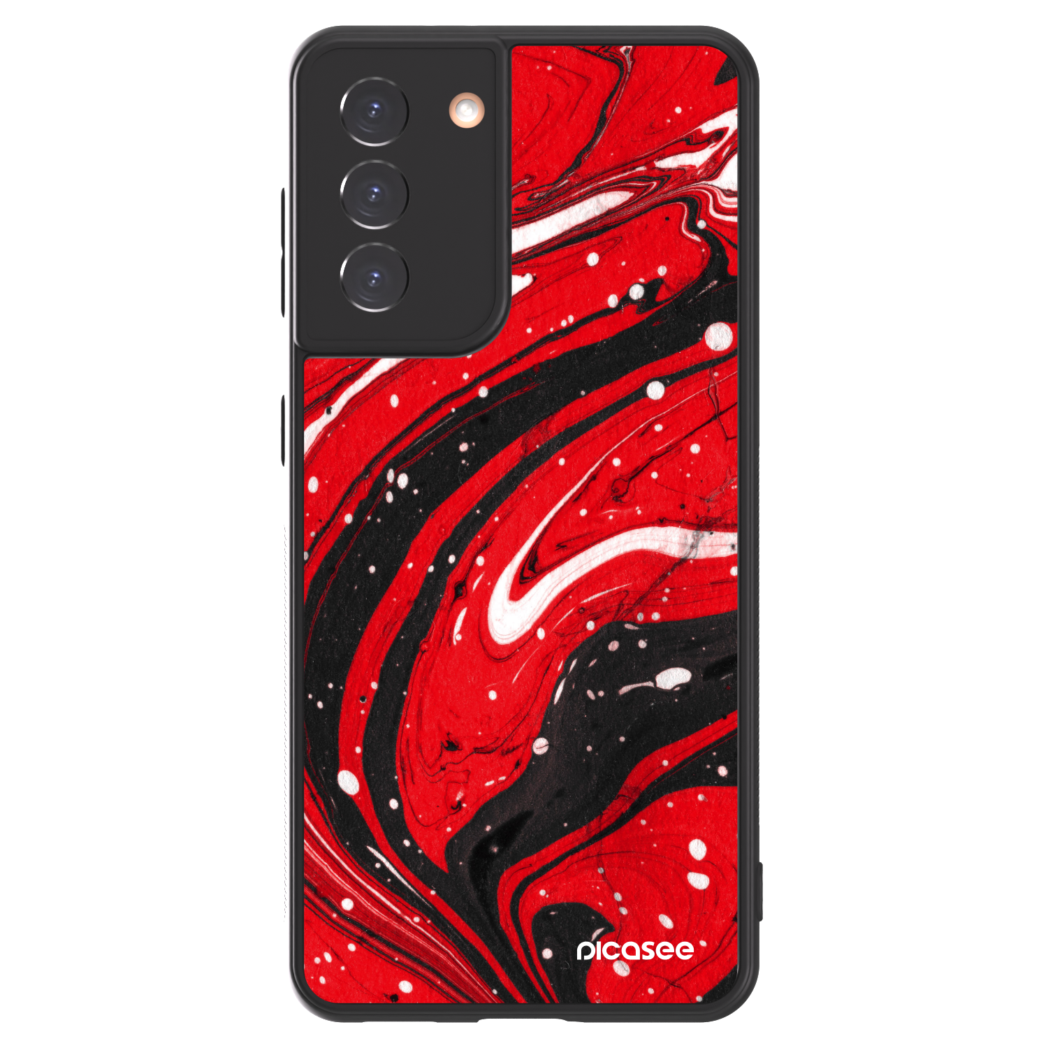 ULTIMATE CASE pro Samsung Galaxy S21 5G G991B - Red black