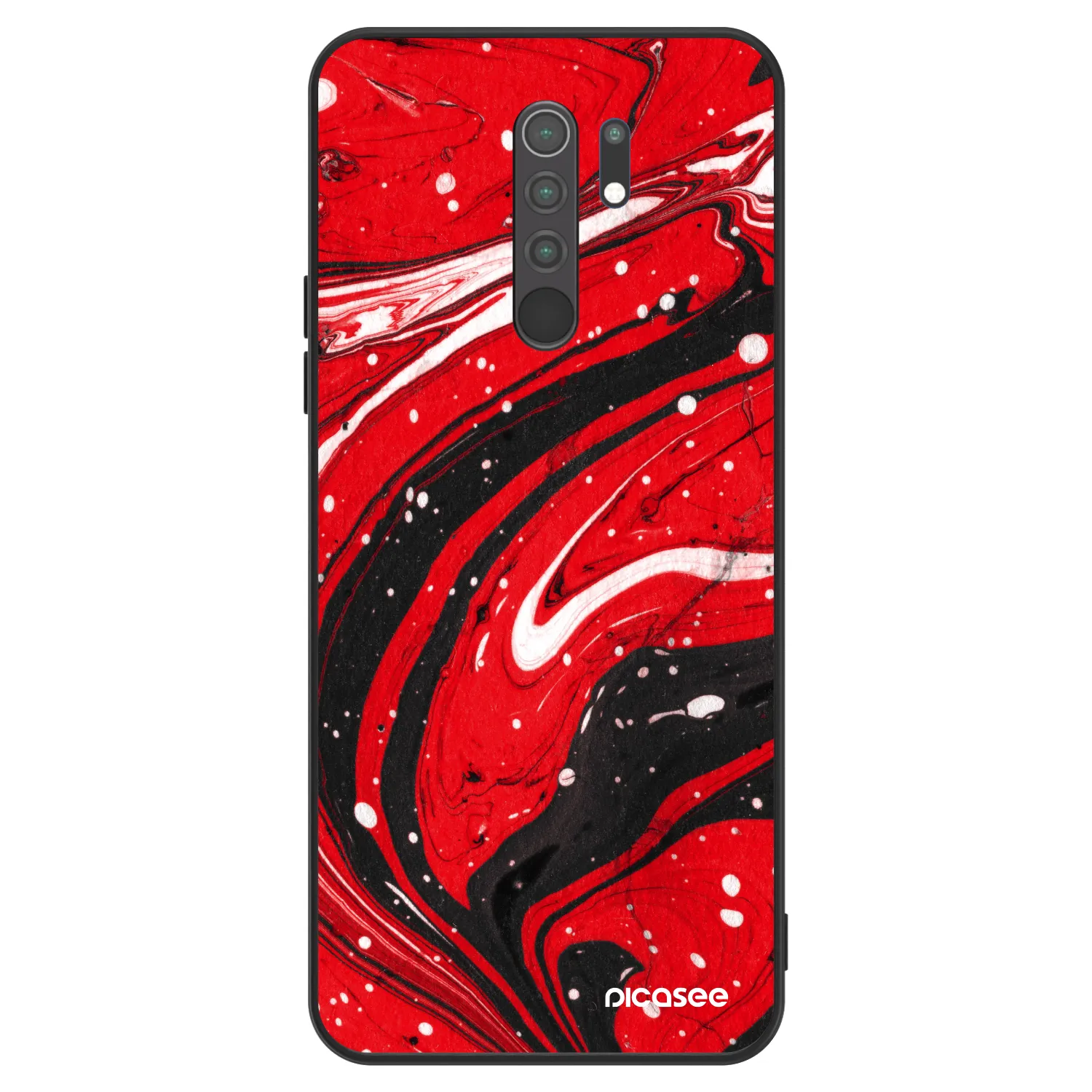Picasee ULTIMATE CASE pro Xiaomi Redmi 9 - Red black