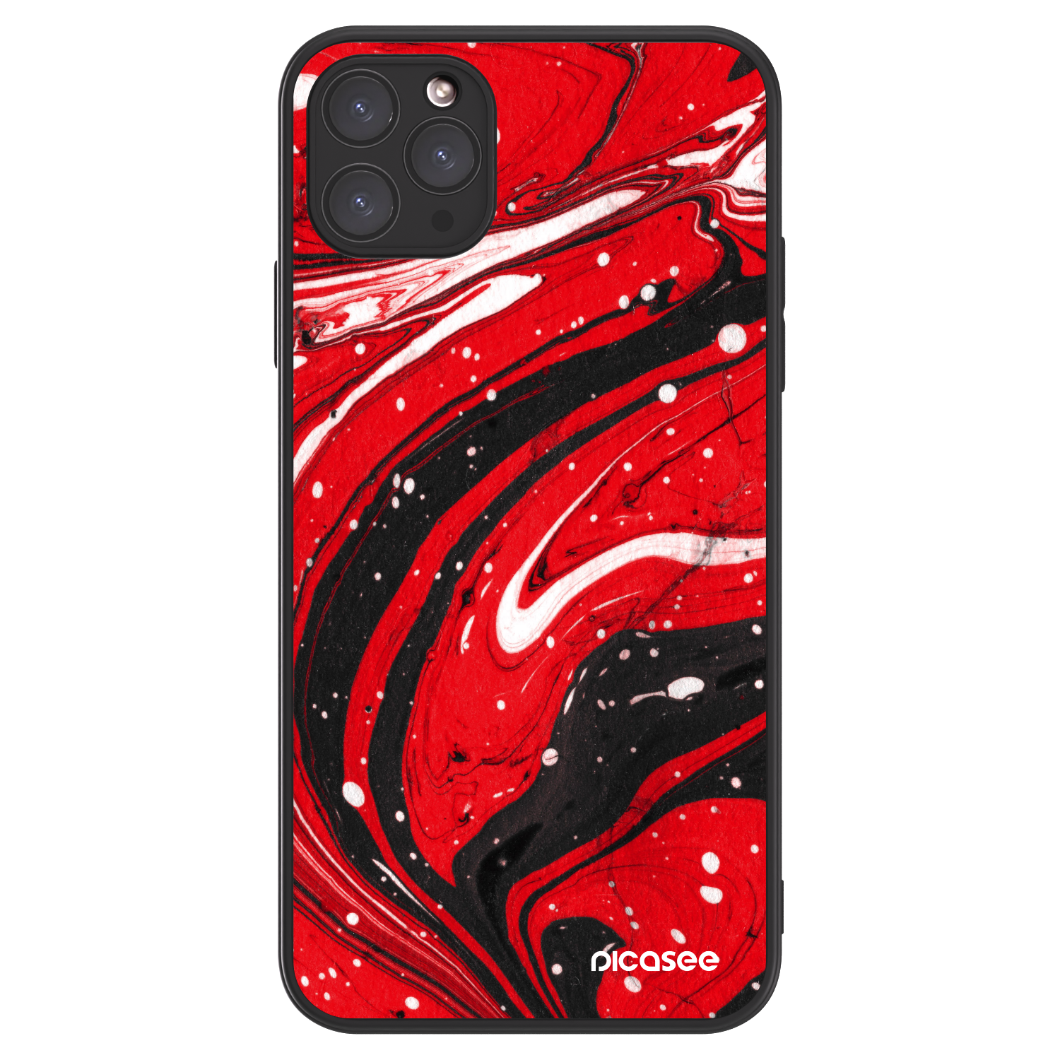 Picasee ULTIMATE CASE pro Apple iPhone 11 Pro Max - Red black