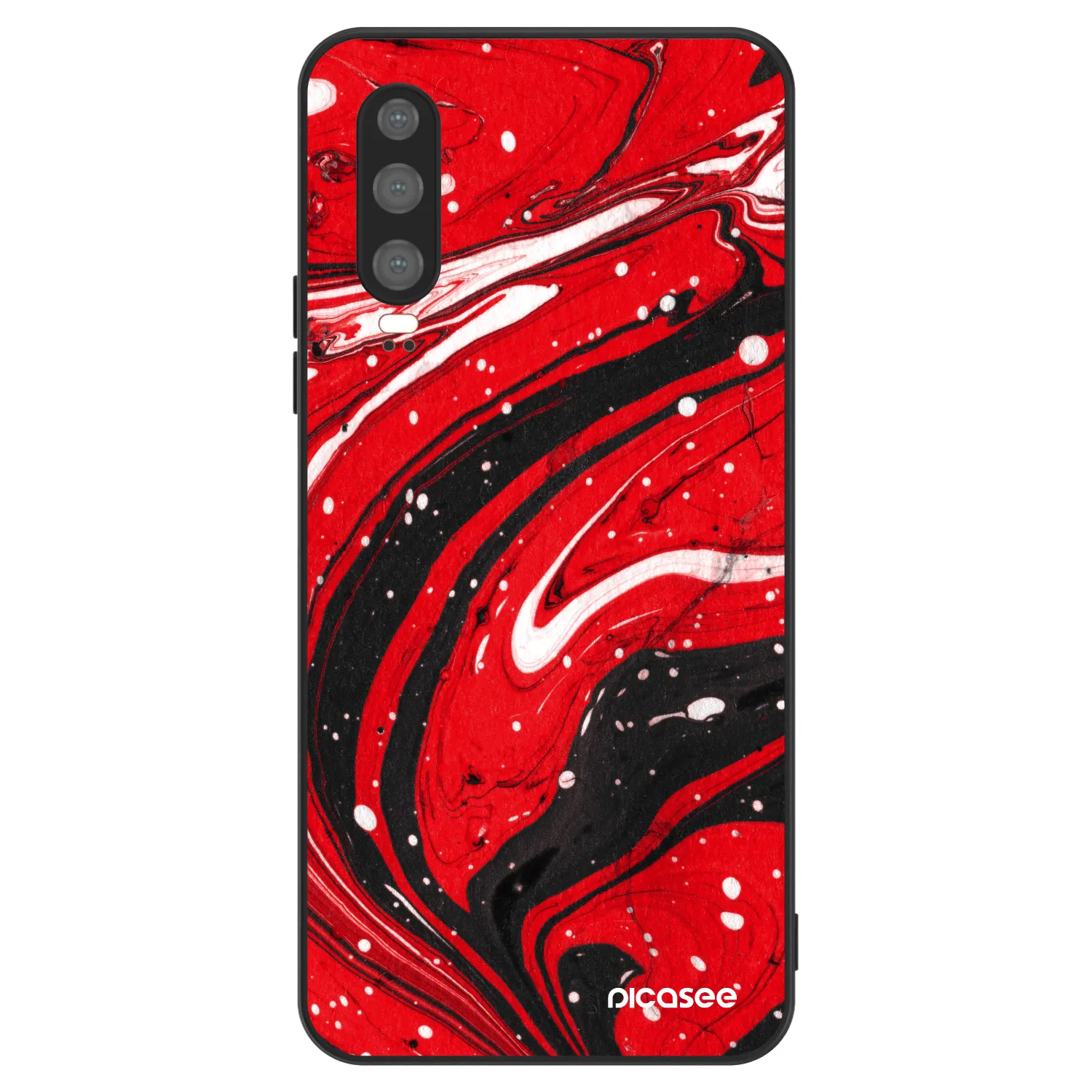 Picasee ULTIMATE CASE pro Huawei P30 - Red black