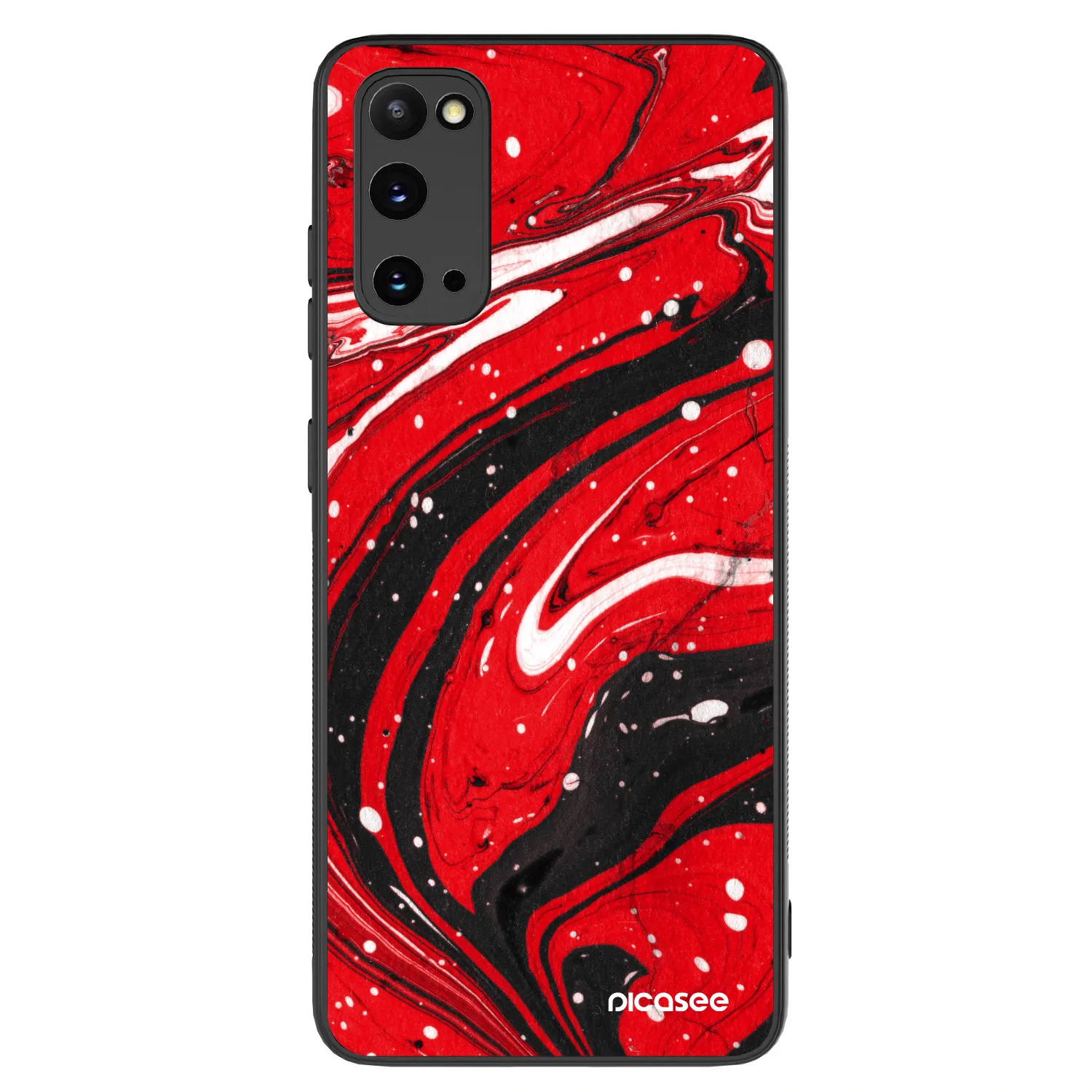 Picasee ULTIMATE CASE pro Samsung Galaxy S20 G980F - Red black