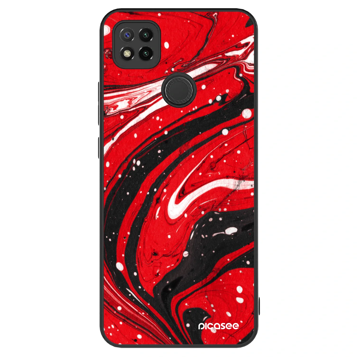 Picasee ULTIMATE CASE pro Xiaomi Redmi 9C - Red black