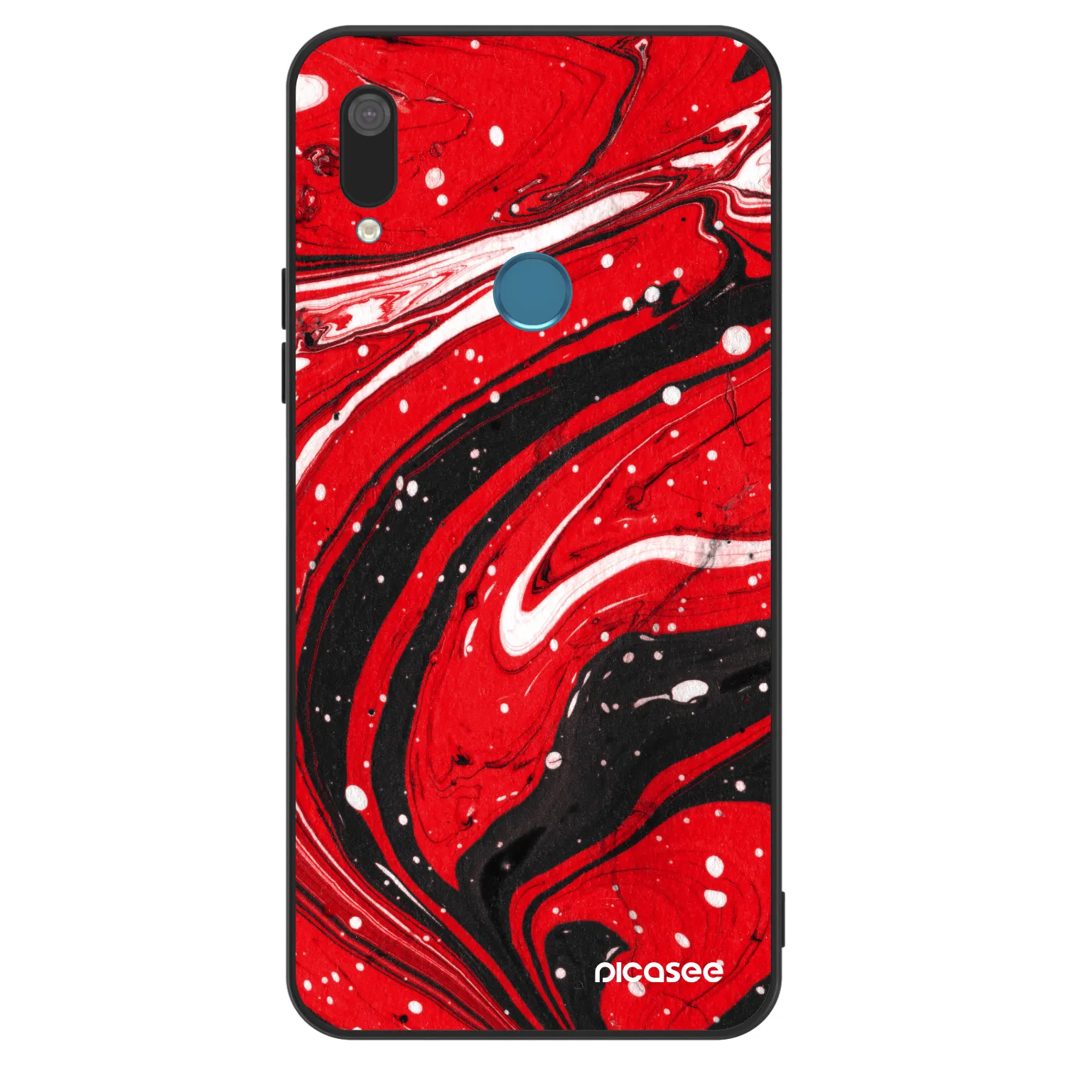 Picasee ULTIMATE CASE pro Huawei Y7 2019 - Red black