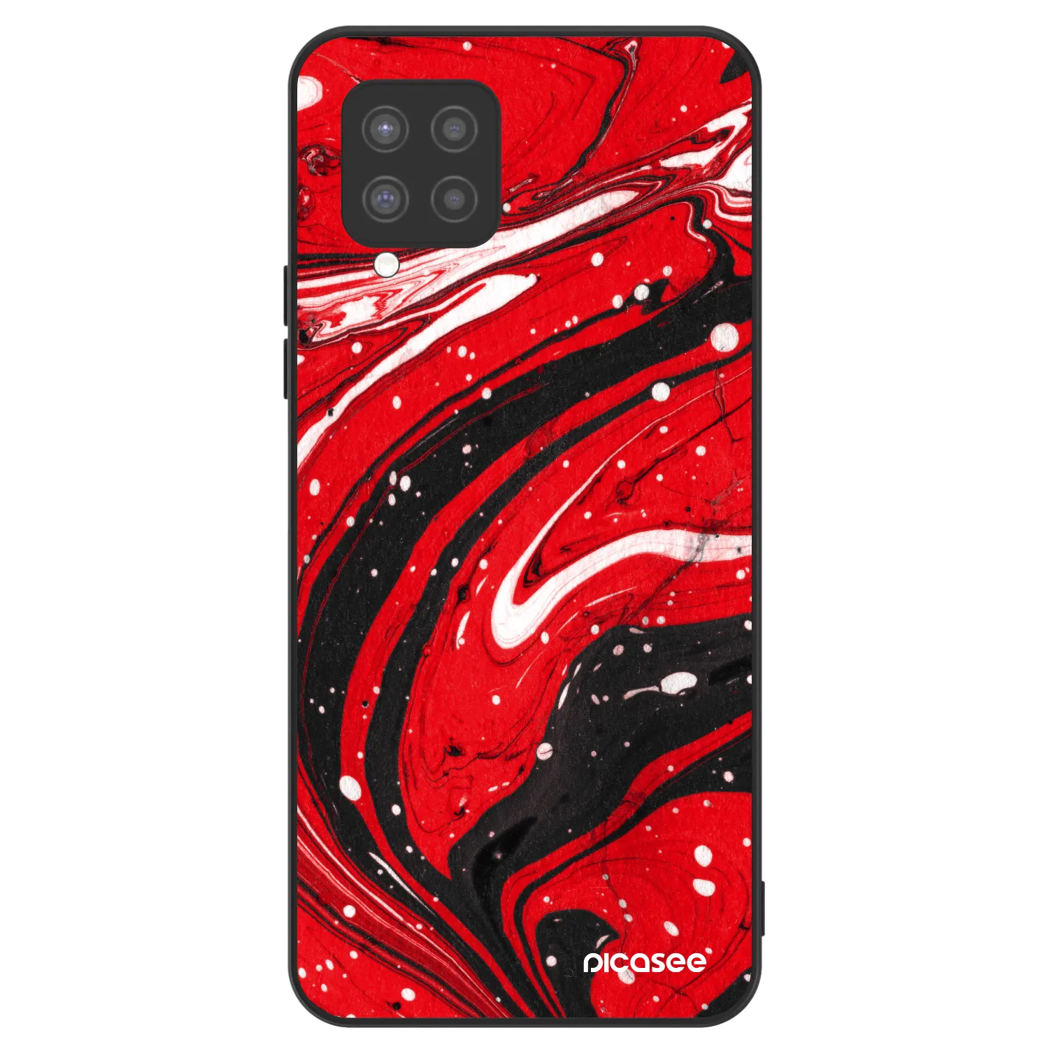 Picasee ULTIMATE CASE pro Samsung Galaxy A42 A426B - Red black