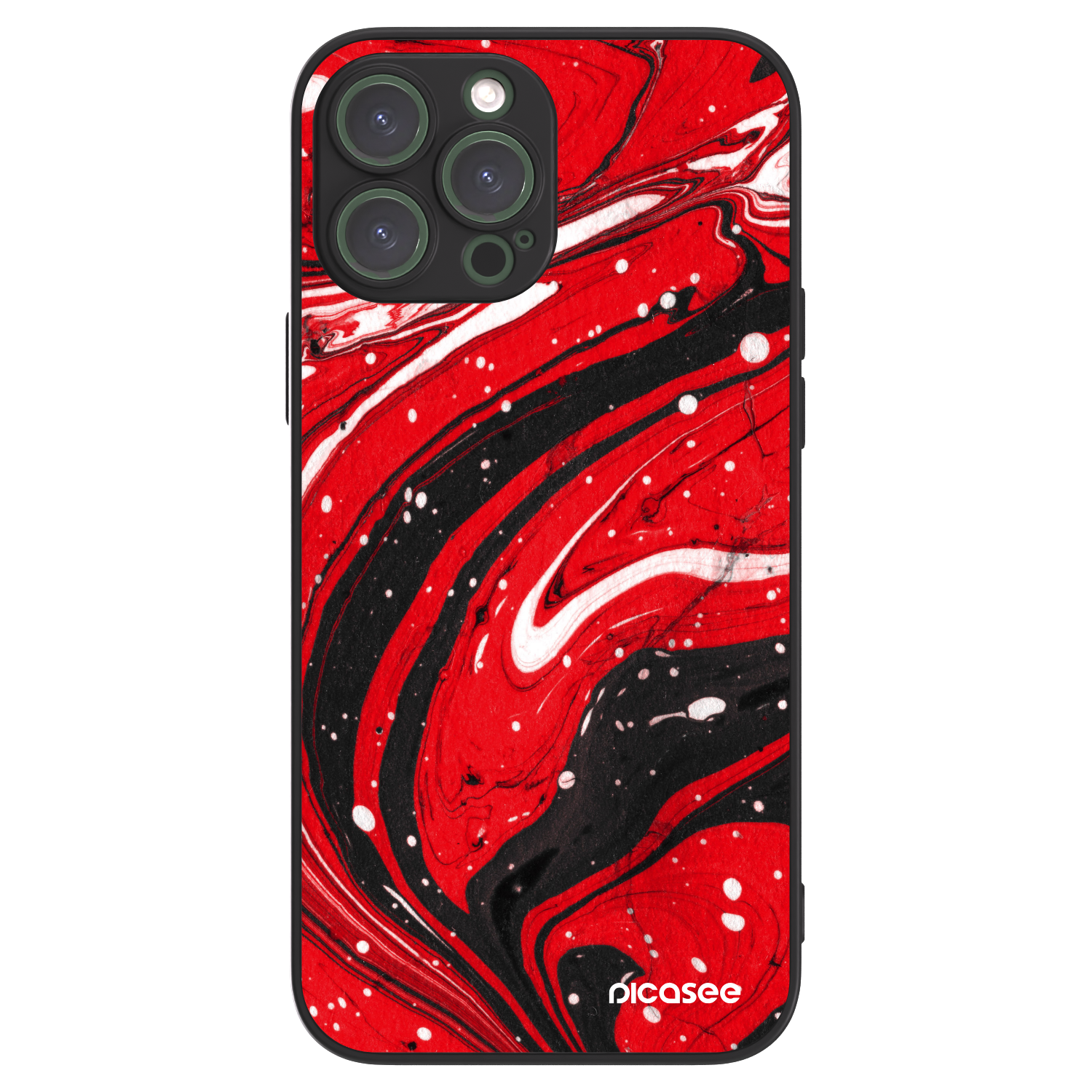 Picasee ULTIMATE CASE pro Apple iPhone 13 Pro Max - Red black