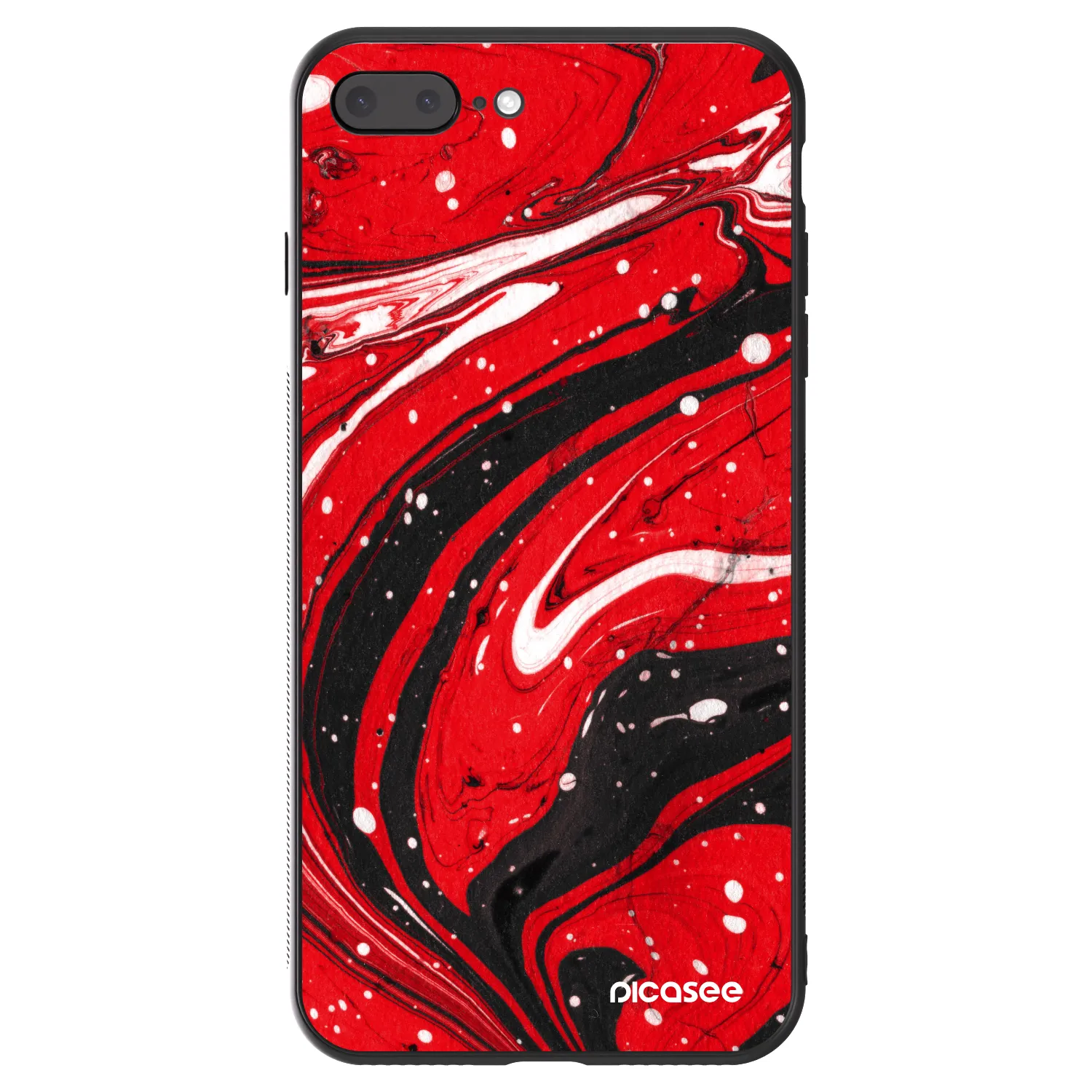 Picasee ULTIMATE CASE pro Apple iPhone 8 Plus - Red black