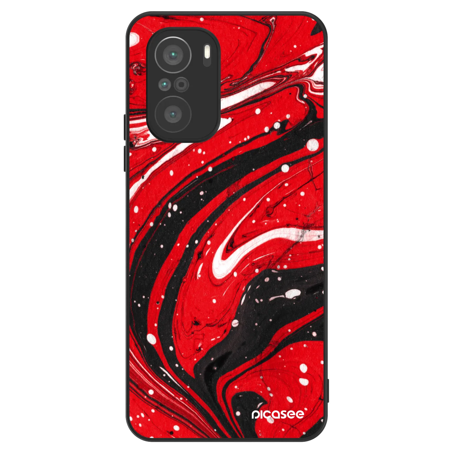 Picasee ULTIMATE CASE pro Xiaomi Poco F3 - Red black
