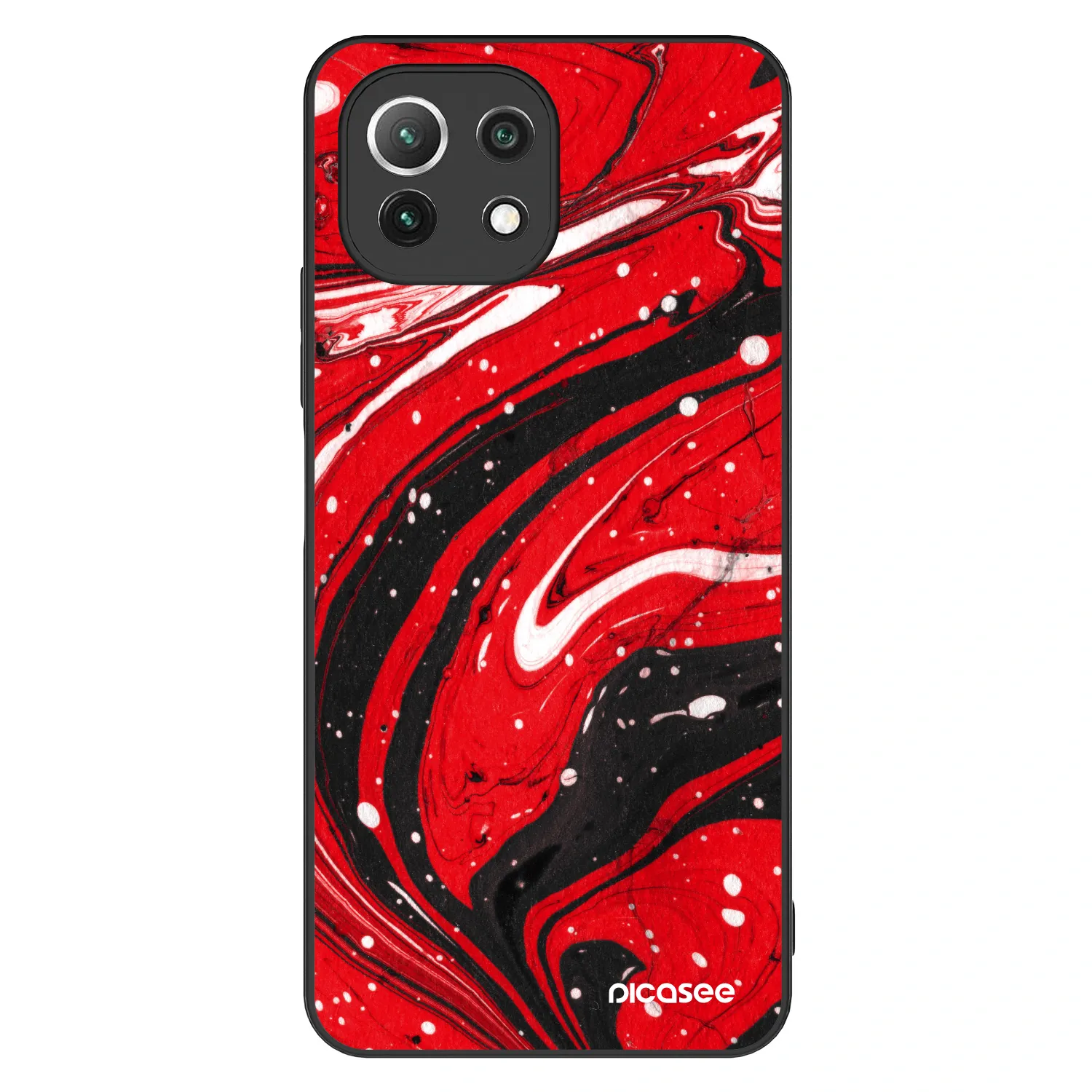 Picasee ULTIMATE CASE pro Xiaomi 11 Lite 5G NE - Red black