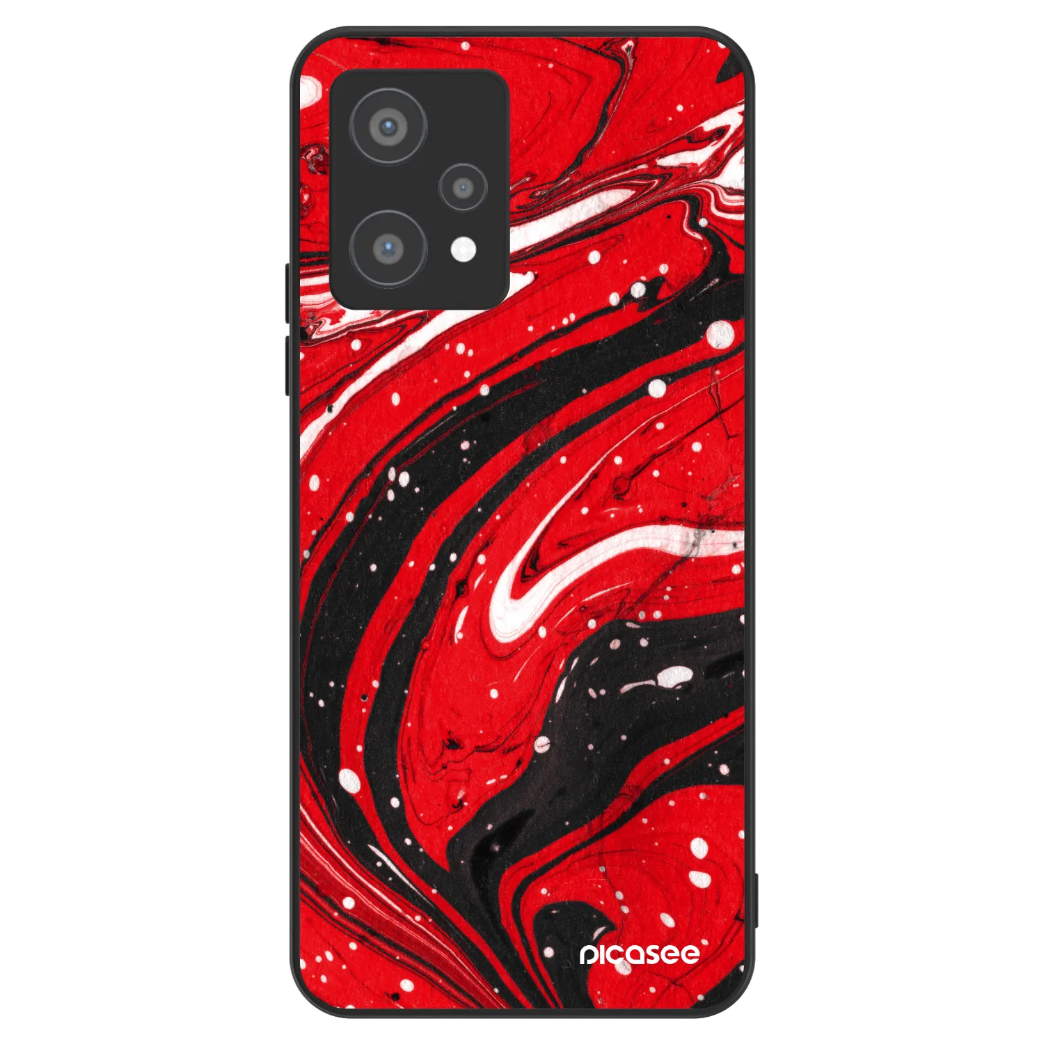 Picasee ULTIMATE CASE pro Realme 9 Pro 5G - Red black