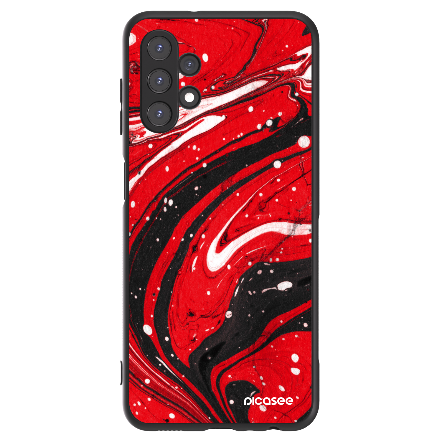 Picasee ULTIMATE CASE pro Samsung Galaxy A13 4G A135 - Red black