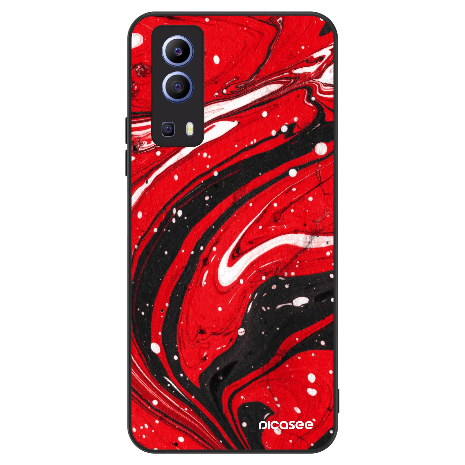 Picasee ULTIMATE CASE pro Vivo Y52 5G - Red black